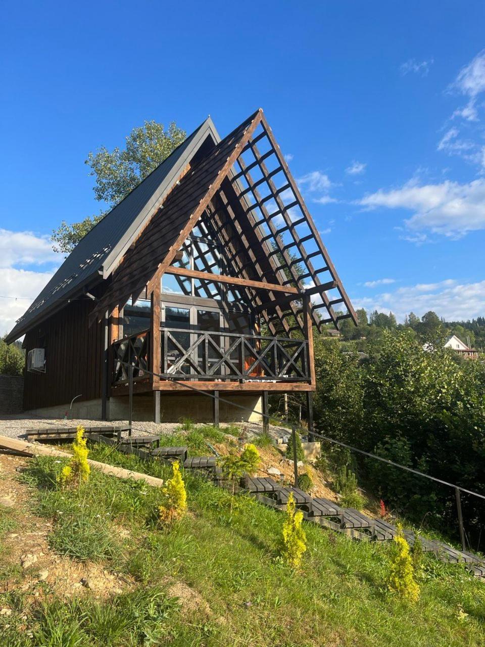 Valley Hills-Котедж На Схилах Гір З Чаном-Джакузі Slavske Buitenkant foto