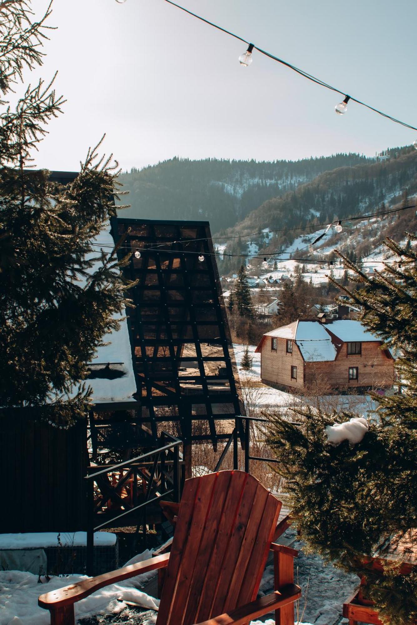 Valley Hills-Котедж На Схилах Гір З Чаном-Джакузі Slavske Buitenkant foto